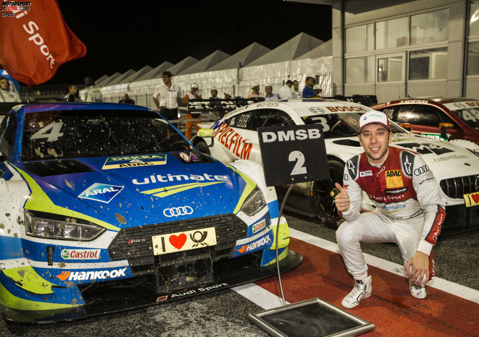 Eine von vielen Überraschungen am Wochenende: Robin Frijns mit Platz zwei am Samstag.