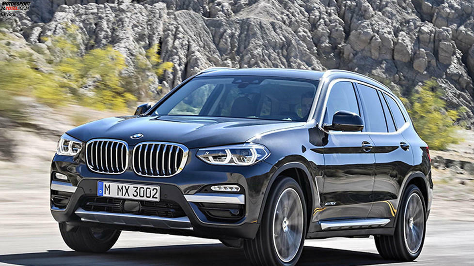 Platz 10: BMW X3: Unsere Top Ten der beliebtesten Rentnerautos startet mit dem BMW X3. Bislang betrug der Anteil von Besitzern über 65 Jahre dort 17,9 Prozent. Ob der neue X3 (Bild) daran anknüpfen kann?