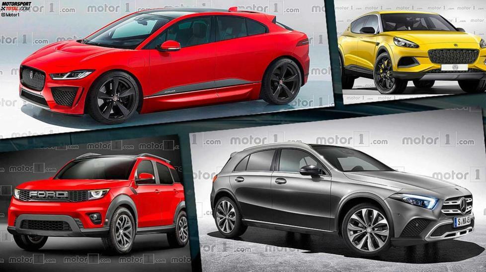 Vom VW T-Roc Cabrio über den Tesla Pick-up bis hin zum Mustang Mach 1 oder Ferrari-Crossover: Bei diesen 29 SUVs lohnt sich das Warten