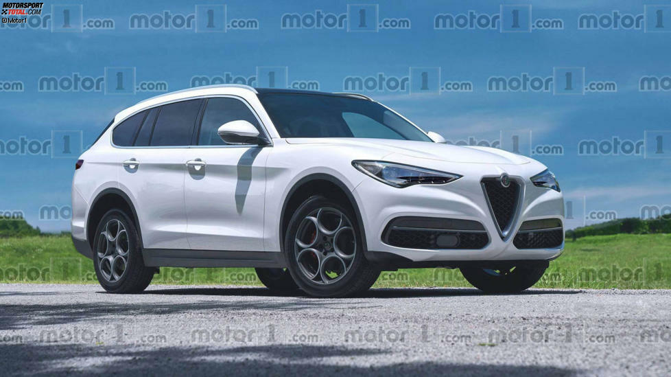 Alfa Romeo Castello - 2020: Alfa plant in den kommenden Jahren offenbar gleich mehrere neue SUVs. Der größte könnte Castello heißen. Das Fullsize-SUV wird über dem Stelvio postiert (bei gleicher Plattform) und soll gegen BMW X5 und Co. antreten. Die stärkeren Alfa-Vierzylinder und der 2,9-Liter-Biturbo-V6 dürften als Antriebe dienen.