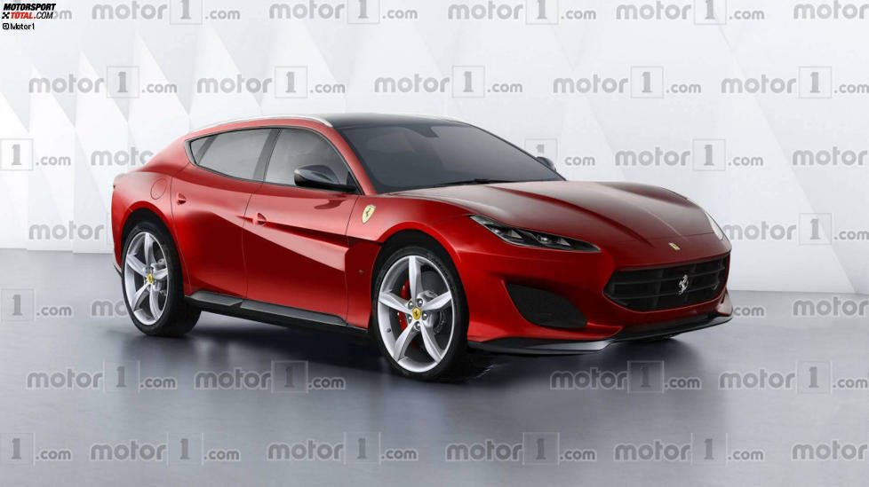 Ferrari Crossover - 2021: Sie dachten, ein Lamborghini-SUV wäre verrückt? Was halten Sie von einem aufgebockten Ferrari? Vor 2021 wird es aber wohl nix. Der Projektname des Ferrari-SUV  ist 