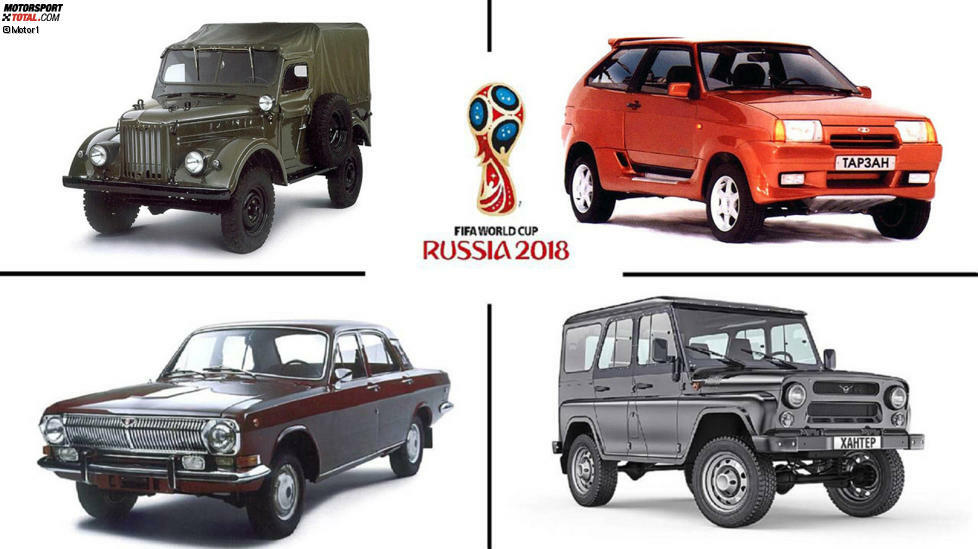 Die coolsten und denkwürdigsten Fahrzeuge aus Russland aus den letzten Jahrzehnten.
