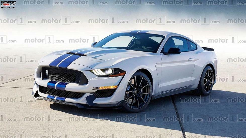 Ford Mustang Shelby GT500 2019: Bilder eines Shelby-GT500-Prototypen in freier Wildbahn existieren bereits. Wann genau das Muscle Car sein Debüt geben wird, wissen wir allerdings noch nicht. Gerüchten zufolge soll es noch 2018 soweit sein. Unter der Haube wird ein 5,2-Liter-Kompressor-V8 mit mehr als 700 PS vermutet.