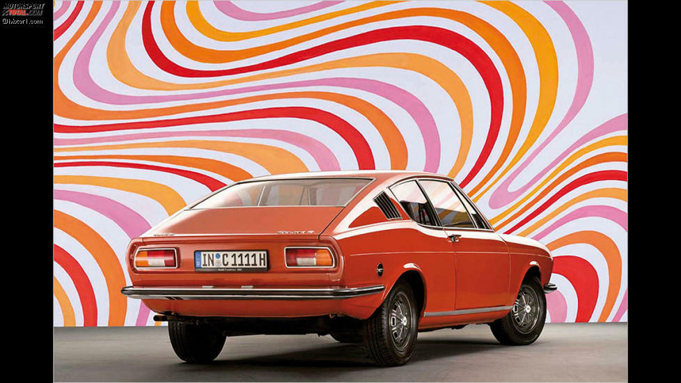 Audi 100 Coupé S: Obwohl bereits auf der IAA 1969 erstmals gezeigt, entwickelte sich das Audi 100 Coupé S zum schönsten Audi der 1970er-Jahre. Der Opa des aktuellen A5 leistete dank zweier Solex-Vergaser für damalige Verhältnisse stolze 115 PS.