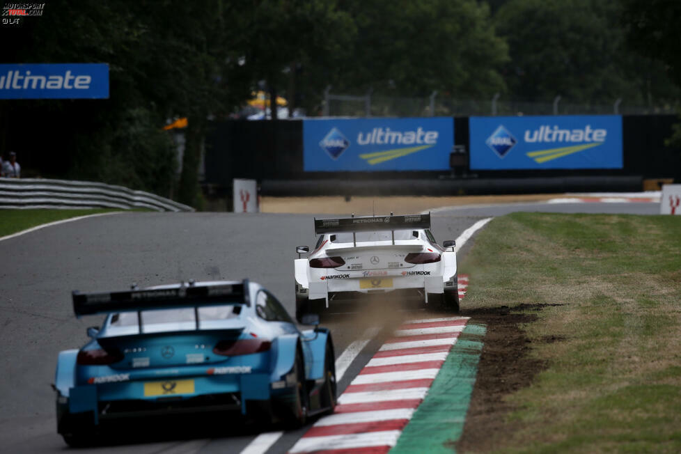 Brands Hatch Rennen 2: Paffett (Platz 2/Gesamtplatz 1) 177 Punkte, di Resta (1/2) 148 Punkte, Rast (3/9) 77 Punkte