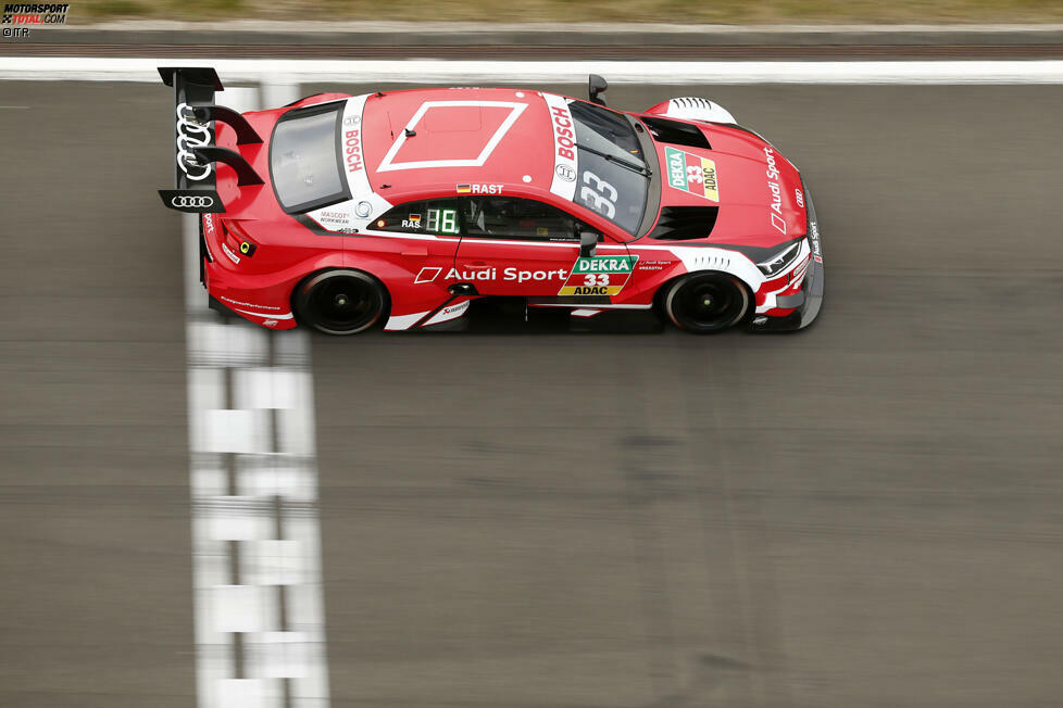 Nürburgring Rennen 1: Paffett (Platz 3/Gesamtplatz 1) 194 Punkte, di Resta (18/2) 186 Punkte, Rast (1/5) 121 Punkte