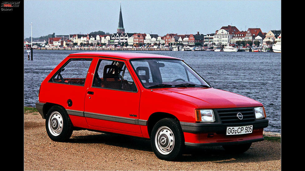 Opel Corsa A: Wann haben Sie das letzte Mal einen Opel Corsa der ersten Generation (ab 1982) gesehen? Eben. Der kantige Kleine wurde im Alltagsbetrieb aufgerieben und ist inzwischen eine Rarität. Seltener als manch Ferrari ist die eigenwillige Stufenheckvariante Corsa TR.