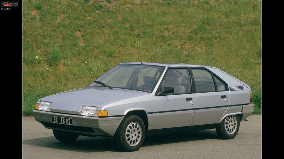 Citroën BX: Ein Musterbeispiel für gelungenes Design ist der Citroën BX. Ihn entwarf Marcello Gandini in Diensten von Bertone. Neben der Optik, die man wohl auch aus Lego-Steinen nachbauen kann, punktet der BX mit der damals noch markentypischen Hydropneumatik-Federung.