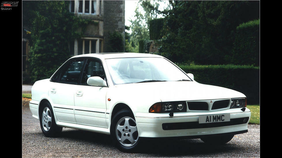 Mitsubishi Sigma: Oberklasse aus dem Hause Mitsubishi: Der Sigma zielte ab 1990 mit V6-Motoren auf Mercedes. 1992 folgte der Kombi als erstes Fahrzeug, das offiziell aus Australien nach Deutschland importiert wurde.