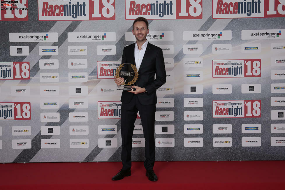 Rene Rast, in der DTM zwar nur Vizemeister, wurde als Rundstreckenfahrer des Jahres ausgezeichnet.