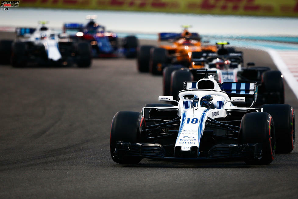 Lance Stroll (4): An seine guten Starts haben wir uns fast schon gewöhnt. Danach war es kein besonders auffälliges Abschiedsrennen von Williams. Stroll kann mehr, als er 2018 gezeigt hat. 2019 bei Force India werden wir genauer einschätzen können, wie gut er wirklich ist.