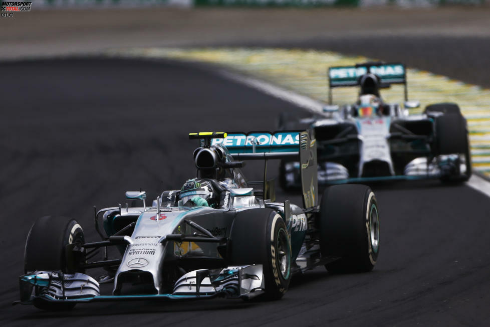 2014: Mercedes F1 W05 Hybrid / Fahrer: Lewis Hamilton, Nico Rosberg