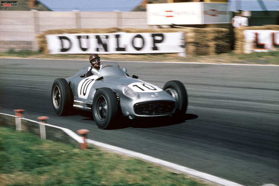 1955: Mercedes W196 / Fahrer: Juan Manuel Fangio, Karl Kling, Hans Herrmann, Stirling Moss, Andre Simon, Piero Taruffi