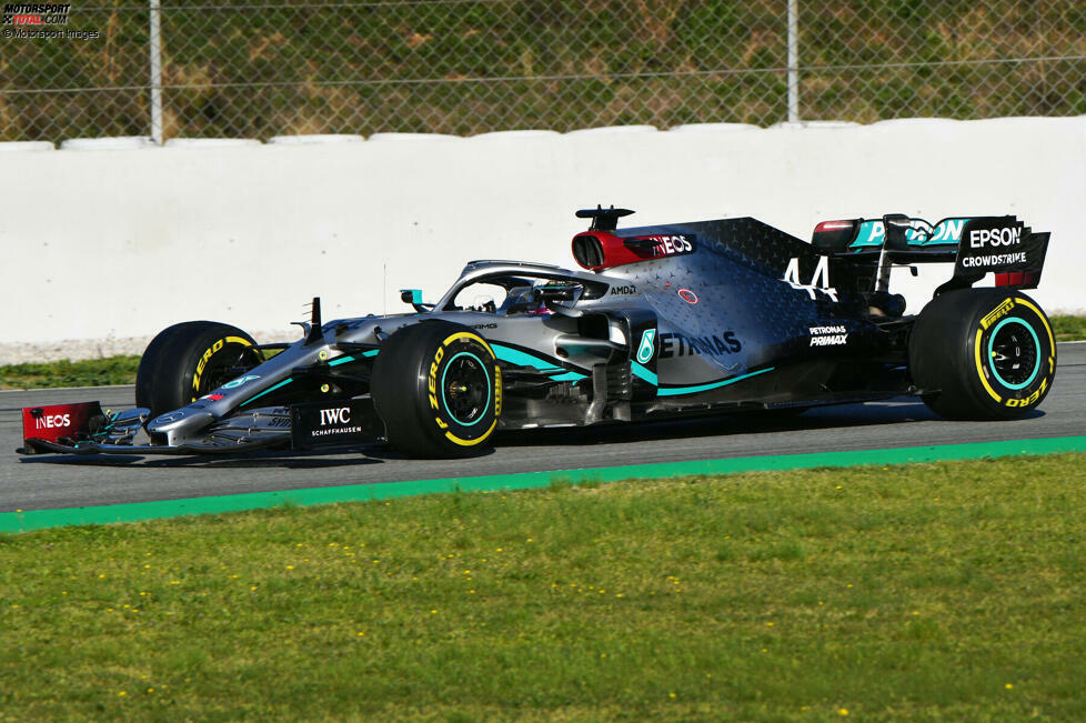 2020: Mercedes F1 W11 EQ Performance / Fahrer: Lewis Hamilton, Valtteri Bottas (Design nur bei Testfahrten verwendet)