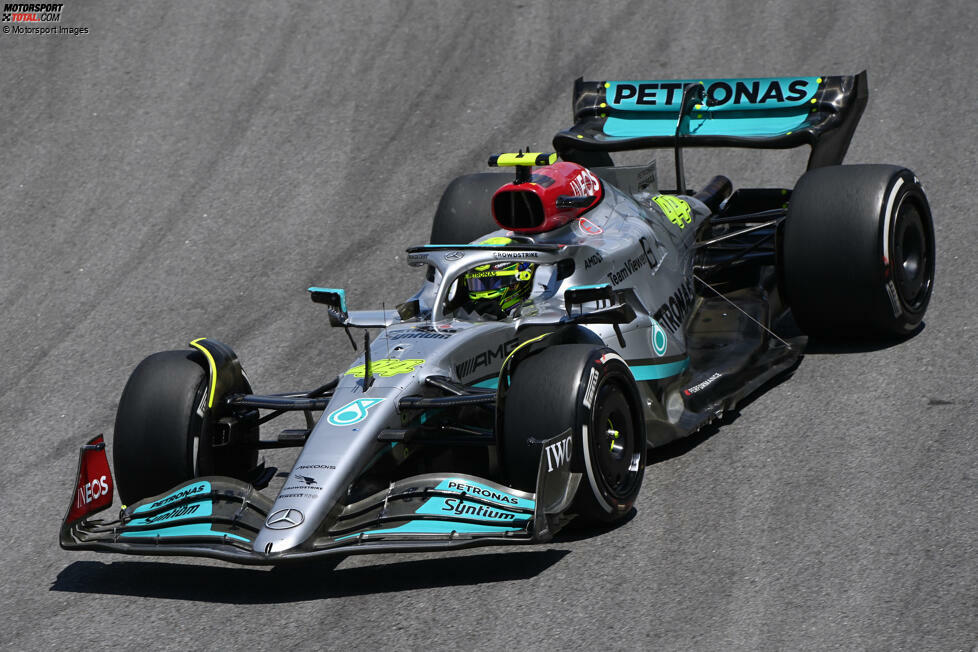 2022: Mercedes W13 / Fahrer: Lewis Hamilton, George Russell