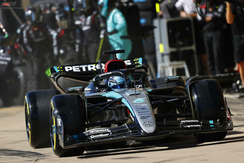2024: Mercedes W15 / Fahrer: Lewis Hamilton, George Russell