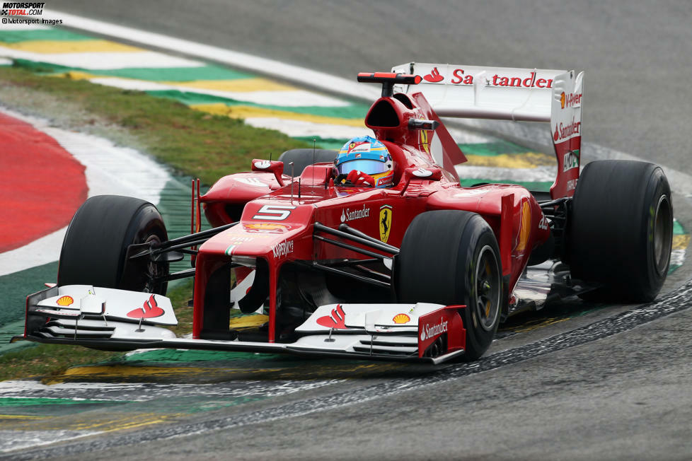 2012: Ferrari F2012
WM-Ergebnis: 2. mit 278 Punkten, 3 Siege (20 Rennen)