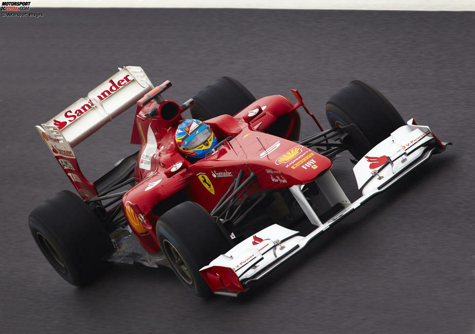 2011: Ferrari 150° Italia
WM-Ergebnis: 4. mit 257 Punkten, 1 Sieg (19 Rennen)