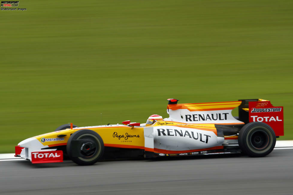 2009: Renault R29
WM-Ergebnis: 9. mit 26 Punkten (17 Rennen)