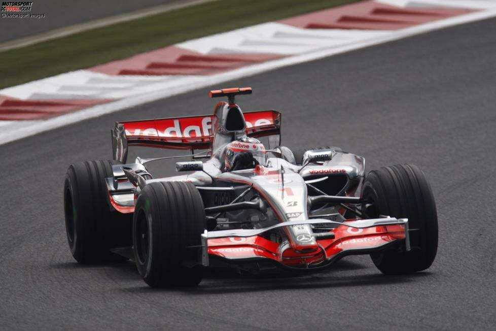 2007: McLaren-Mercedes MP4-22
WM-Ergebnis: 3. mit 109 Punkten, 4 Siege (17 Rennen)