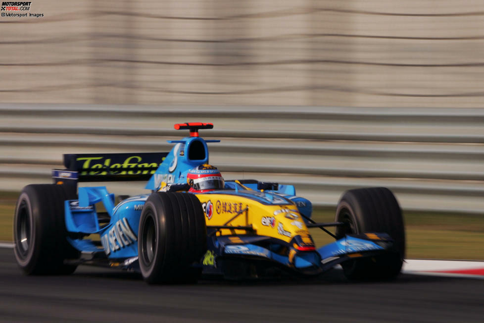 2005: Renault R25
WM-Ergebnis: 1. mit 133 Punkten, 7 Siege (18 Rennen)