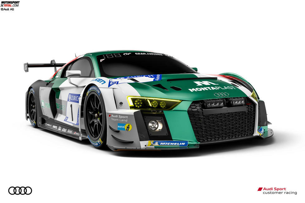 #1 (Audi Sport Team Land): Kelvin van der Linde/Sheldon van der Linde/Christopher Mies/Rene Rast