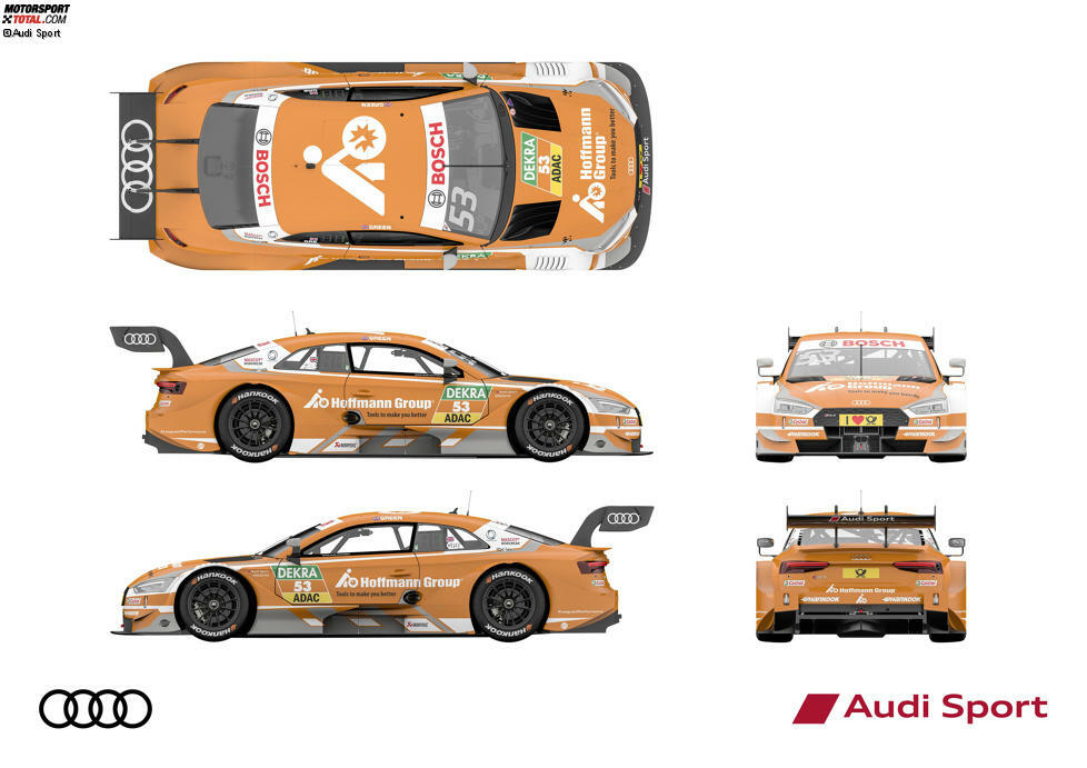 #53 Jamie Green (GB), Hoffmann Group Audi RS 5 DTM