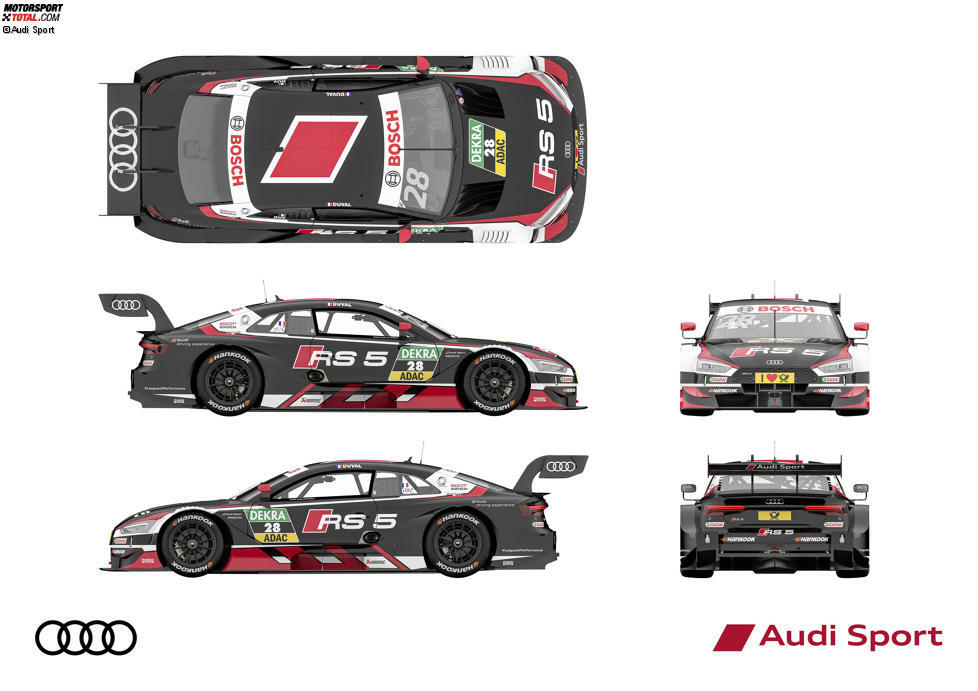 #28 Loïc Duval (F), Audi Sport RS 5 DTM
