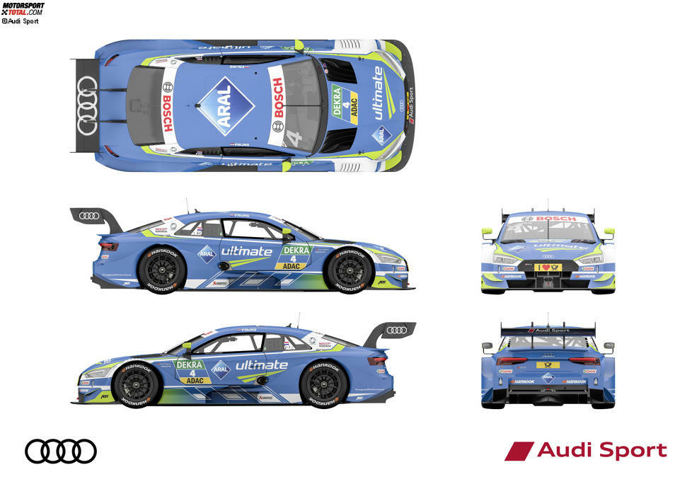 #4 Robin Frijns (NL), ARAL ultimate Audi RS 5 DTM