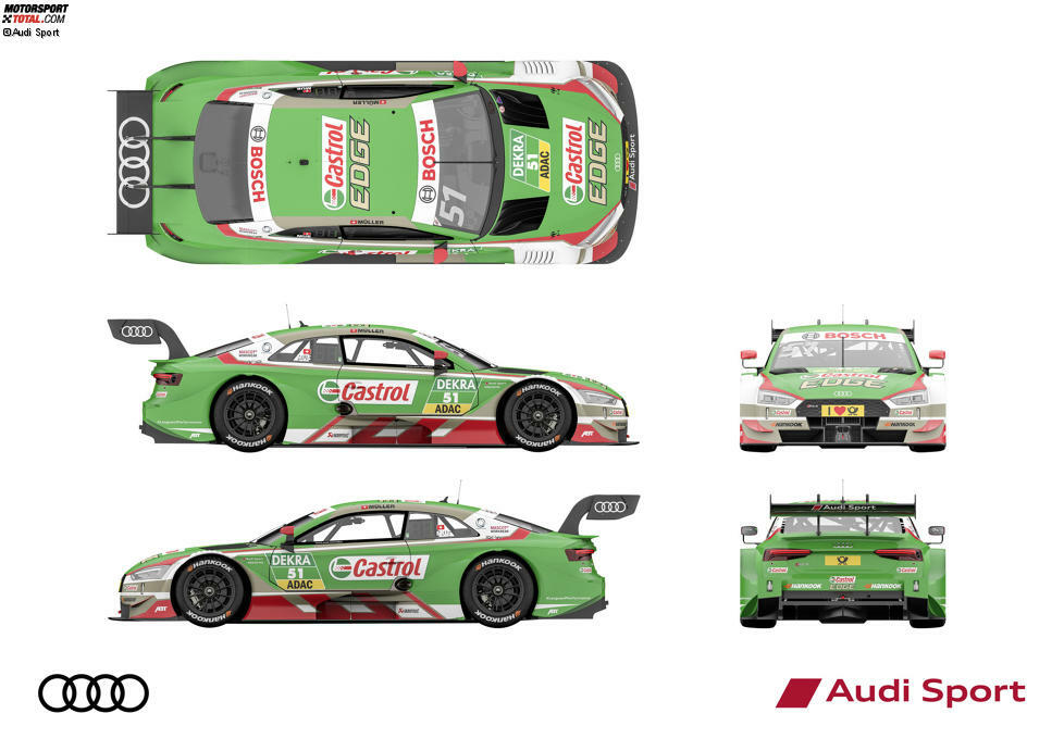 #51 Nico Müller (CH), Castrol EDGE Audi RS 5 DTM