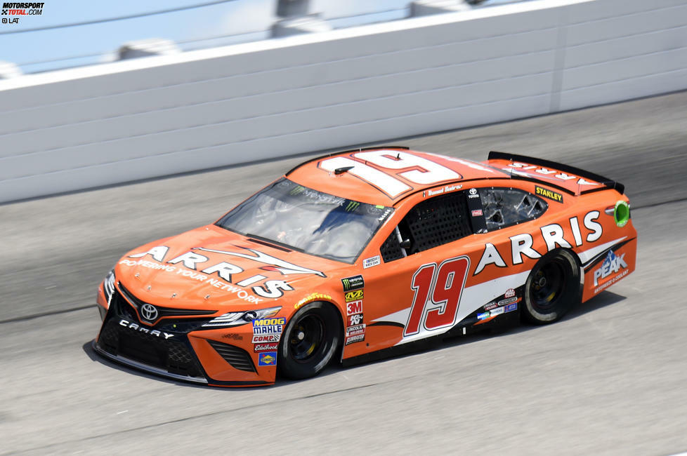 Daniel Suarez (Gibbs-Toyota) - kein Throwback-Design