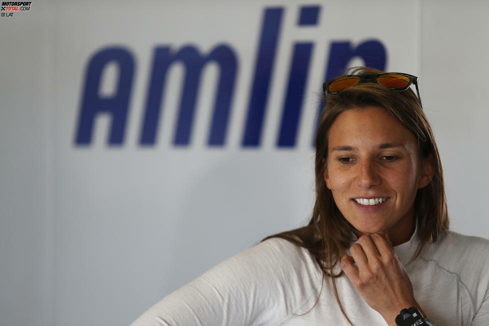 Simona de Silvestro (30/SUI): Mit Platz drei in Houston fuhr die Schweizerin 2013 nach Sarah Fischer und Danica Patrick als dritte Frau bei den IndyCars aufs Podest. Nach einem Sauber-Formel-1-Test wechselte sie zu den V8-Supercars nach Australien. Beim Formel-E-Test in Riad war sie in Susie Wolffs Team die schnellste Frau.