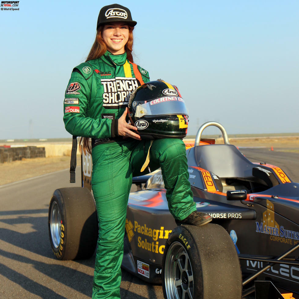 Courtney Crone (17/USA): Die Ex-Speedway-Fahrerin, deren Vater einen Rennstall besitzt, will in die Fußstapfen von Danica Patrick treten und in der Indy-Car-Serie erfolgreich sein. 2018 gewann sie neun von 14 Rennen der Formel-Speed-Klasse in der US-Serie Formula Car Challenge. Jetzt kämpft sie um ein Mazda-Indy-Stipendium.