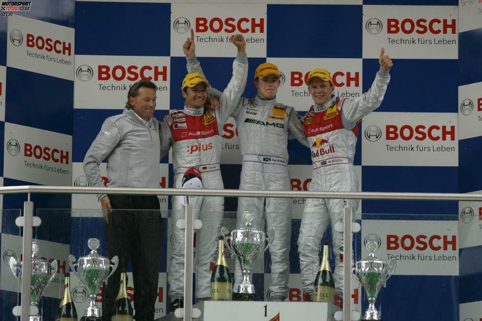 Ab 2008 fährt Paul di Resta als Mercedes-Werksfahrer in einem aktuellen DTM-Auto der Stuttgarter, gewinnt sein erstes DTM-Rennen und ist ein Anwärter auf den Titel. Doch der Schotte verpasst die Meisterschaft nur knapp und wird mit vier Punkten Rückstand auf Champion Timo Scheider Zweiter.