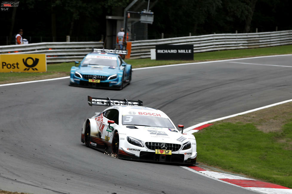 Beim Heimspiel in Brands Hatch hat Paul di Resta wieder allen Grund zum Jubeln. Nach dem enttäuschenden 16. Platz im ersten Rennen gewinnt der Schotte am Sonntag vor heimischem Publikum.