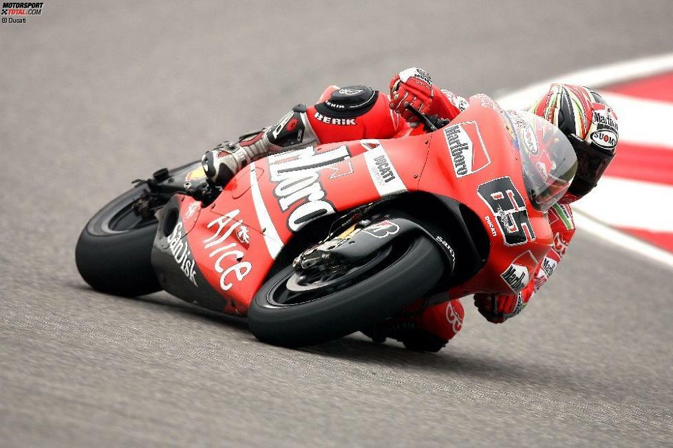 Loris Capirossi (2003-2007): 82 Rennen, 7 Siege, WM-Dritter 2006