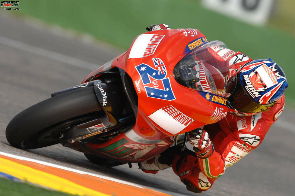 Casey Stoner (2007-2010): 67 Rennen, 23 Siege, Weltmeister 2007