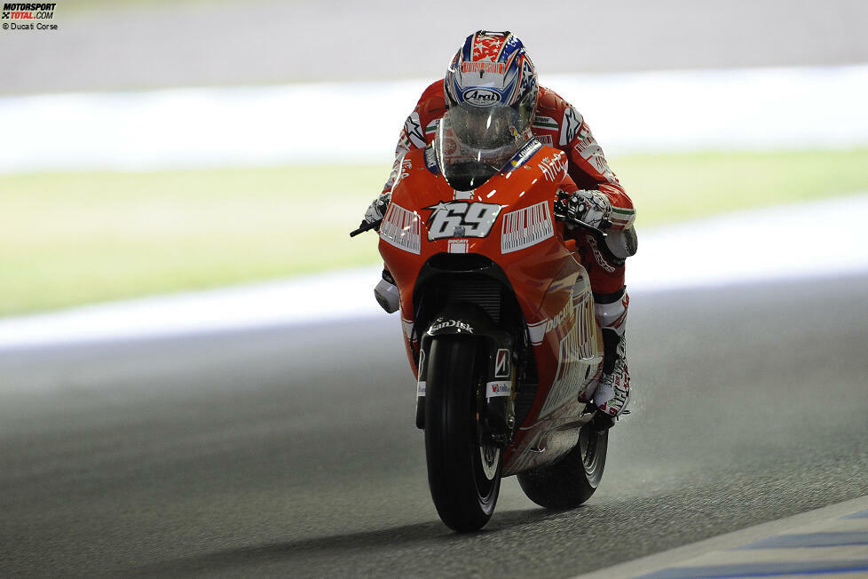 Nicky Hayden (2009-2013): 86 Rennen, 3 Podestplätze