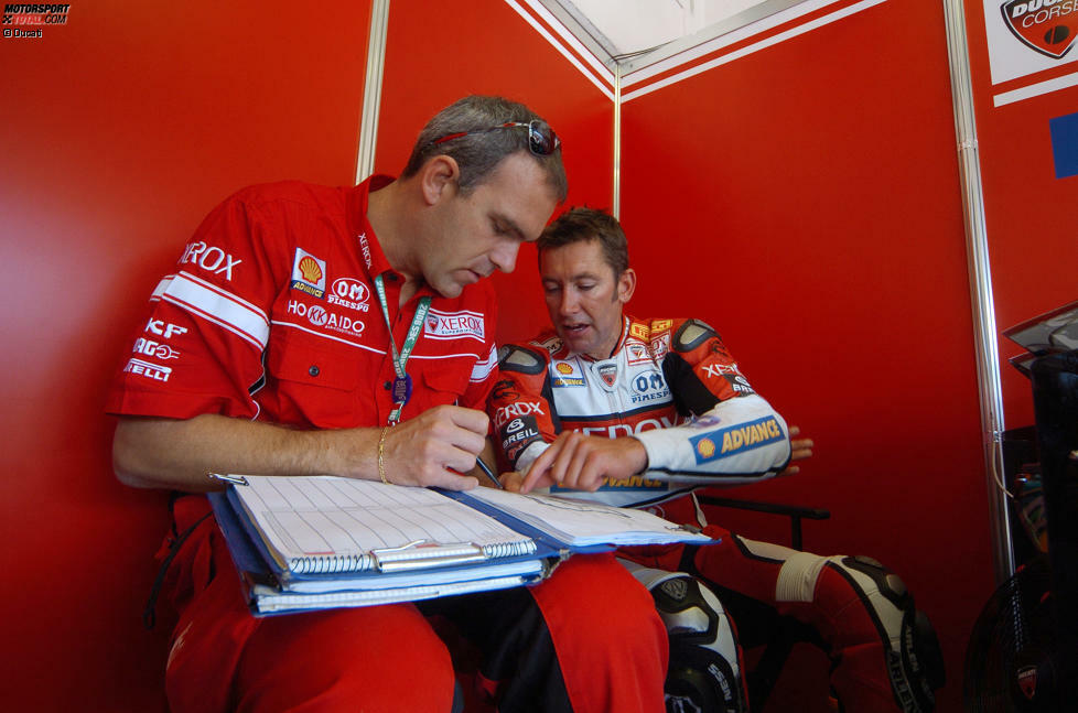 Ducati-Superbike-Projektleiter Ernesto Marinelli erinnert sich gern an die Zusammenarbeit mit Troy Bayliss.