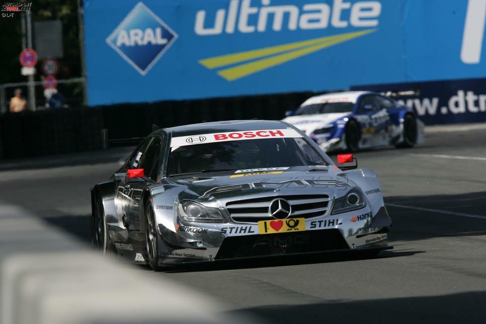 7. Jamie Green hat insgesamt 16 DTM-Rennen gewonnen. Acht davon holt er mit Mercedes, denn vor seinem Wechsel zu Audi im Jahr 2013 ist der Brite für die Stuttgarter unterwegs. Mit Audi gewinnt er bisher ebenfalls acht Mal, weitere Siege könnten noch folgen.