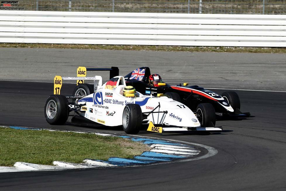 7. Formel-Masters (2008-2014): Die vom ADAC durchgeführte Rennserie war Bestandteil des ADAC-Masters-Weekend und sollte als Bindeglied zwischen Kartsport und höheren Formelserien fungieren. Sie galt dabei als unmittelbarer Konkurrent zur Formel BMW und war mit dem 1,6-Liter-FSI-Motor von Volkswagen sogar etwas schneller als diese.