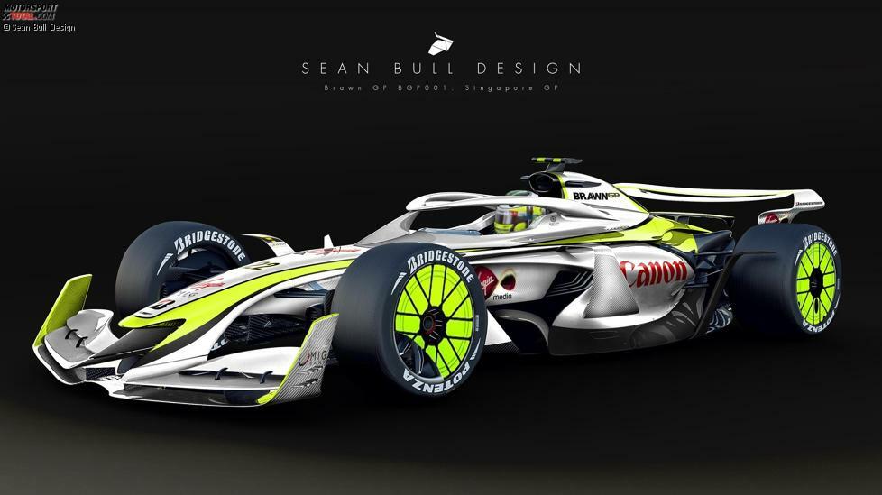 Dieses Auto ist hingegen ein echter Weltmeister-Bolide. Der BGP001 von Brawn dominierte 2009 die erste Saisonhälfte in der Formel 1. Für einen symbolischen Pfund von Honda gekauft, holte Jenson Button unter der Ägide von Ross Brawn seinen einzigen WM-Titel.