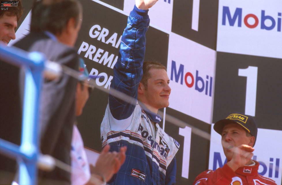 Jacques Villeneuve: 163 Formel-1-Starts für Williams, BAR, Renault, Sauber und BMW (1996-2006), 2 Formel-E-Rennen für Venturi (2015)