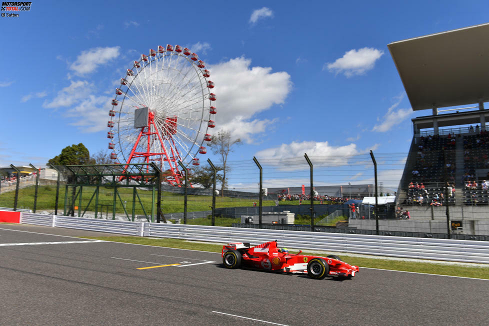 Auch Felipe Massa ist im Einsatz - für die klassischen Boliden der Scuderia Ferrari.