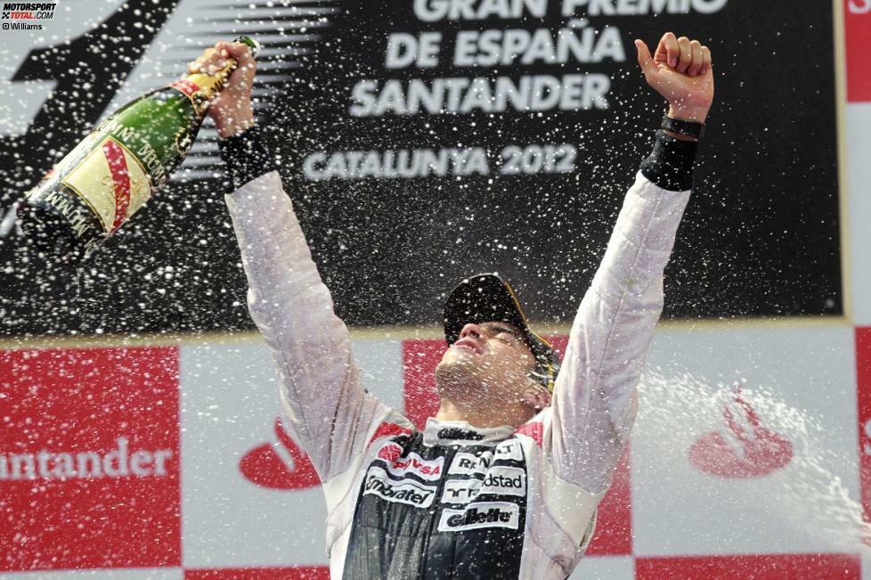 17. Pastor Maldonado - Letzter Sieg: Großer Preis von Spanien 2012 für Williams