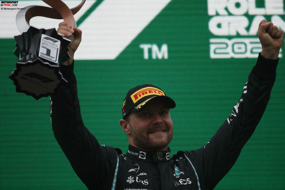 7. Valtteri Bottas - Letzter Sieg: Großer Preis der Türkei 2021 für Mercedes