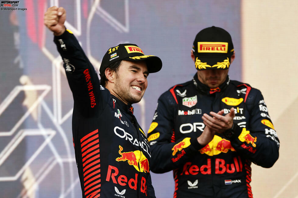 3. Sergio Perez - Letzter Sieg: Großer Preis von Aserbaidschan 2023 für Red Bull