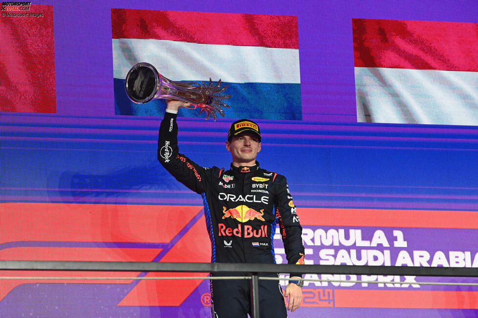 2. Max Verstappen - Letzter Sieg: Großer Preis von Saudi-Arabien 2024 für Red Bull