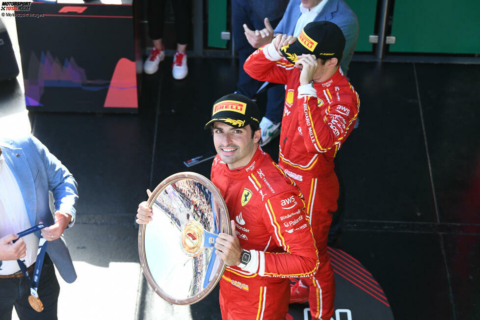 1. Carlos Sainz - Letzter Sieg: Großer Preis von Australien 2024 für Ferrari