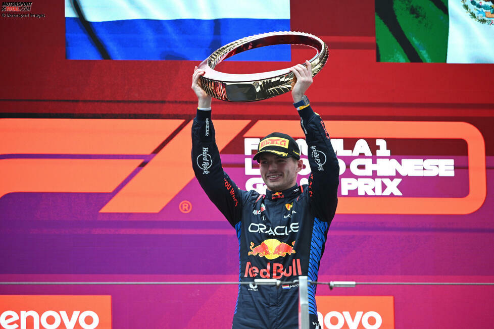 1. Max Verstappen - Letzter Sieg: Großer Preis von China 2024 für Red Bull
